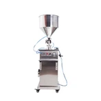 Máquina de enchimento de pasta pneumática vertical semiautomática