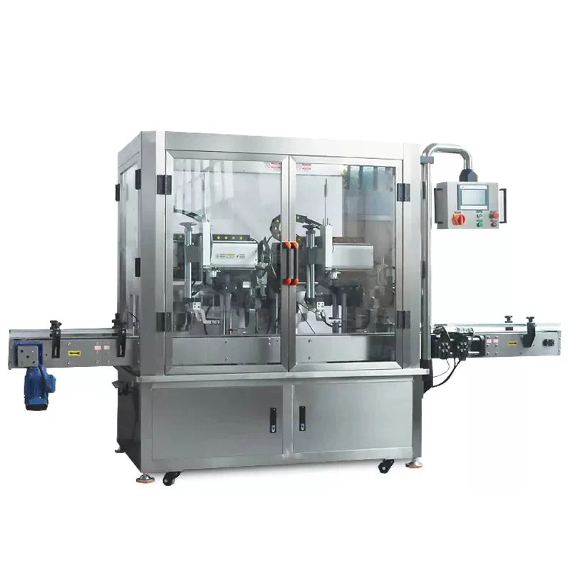 Máquina tampadora móvel totalmente automática